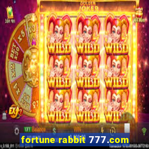 fortune rabbit 777.com